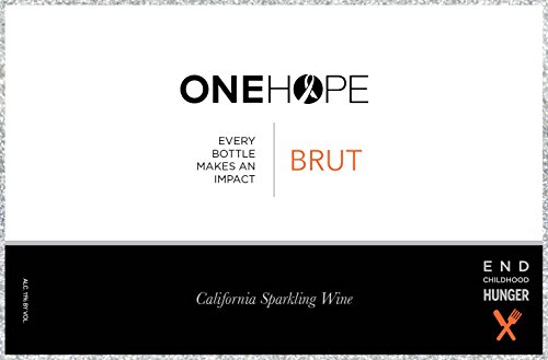 NV ONEHOPE California Glitter Edition Brut Sparkling Wine 750 mL