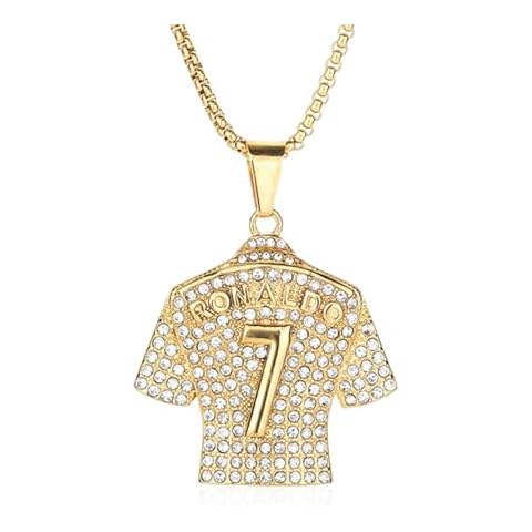 No. 7 Jersey Diamond Necklace for Sports Fans Cover