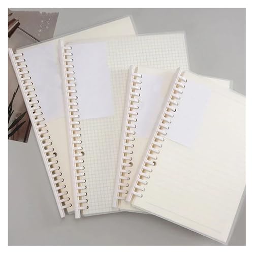 Carpeta B5 estilo agenda con hojas intercambiables y cubierta traslúcida esmerilada 2