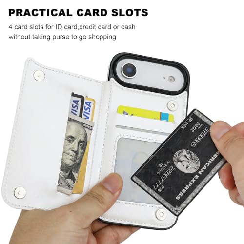 Housse en cuir synthétique durable pour iPhone 17 Air de 17,6 cm