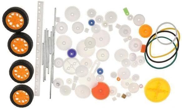 2x78Pieces Set Assorted Poly Shaft Single Double Crown Worm Gears DIY Kit | Business & Industrial | Automation Motors & Drives | Industrial Robotic Arms
