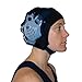 Cliff Keen Fusion Wrestling Headgear Bundle with The Slicker Hair Covering (Black/Black)