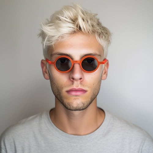 Image of LONDON MOLE Moley sunglasses | Cool round shaped glasses | Men's Women's Unisex | Spring hinges