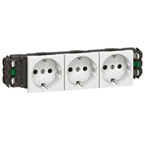 Module Legrand 077403 MSC SDO triple compact pour goulotte de câblage