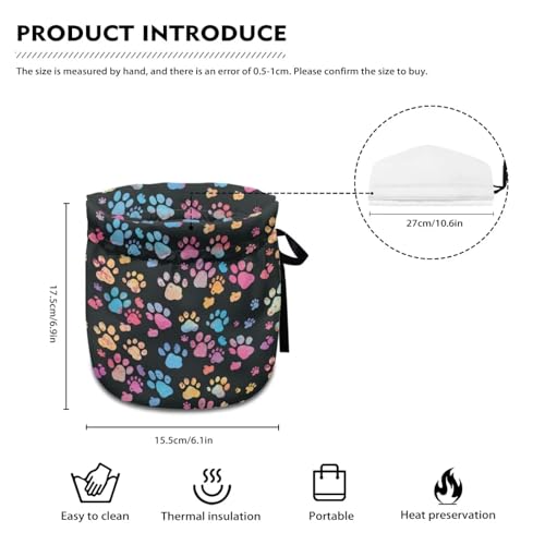 Image of Dog Paw Prints Teapot Cover Keep Warm Teapot Cover Insulated Kettle Cover for Home Kitchen Decor Tea Cozies for Hotel Restaurant Tea Party