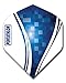 US Darts - 3 Sets (9 Flights) Pentathlon Standard Dart Flights - Blue - 100 Micron