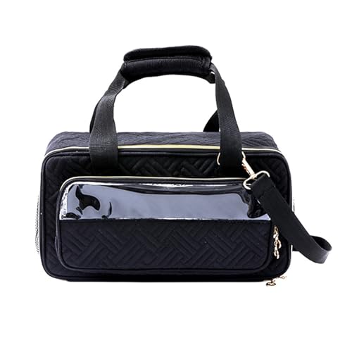 YIGZYCN Estuche de transporte de alta capacidad con correa para el hombro, organizador de herramientas de pintura de viaje, bolsa de transporte para pinceles, bolígrafos, bolsa de transporte portátil