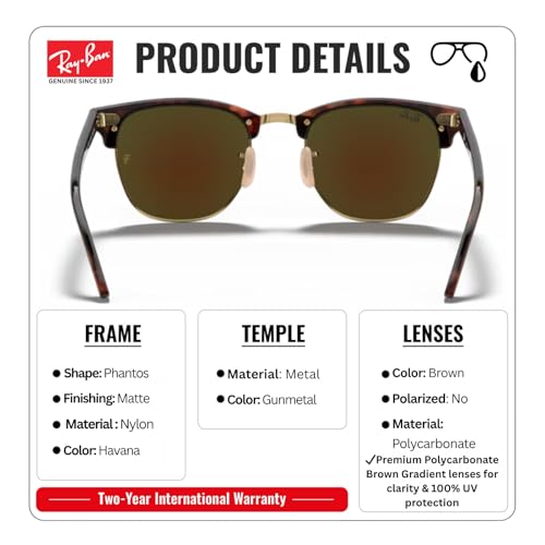 Image of Ray-Ban RB4187F CHRIS LOW BRIDGE FIT Square Shape Sunglasses for Women with Official RayBan Eyewear Kit