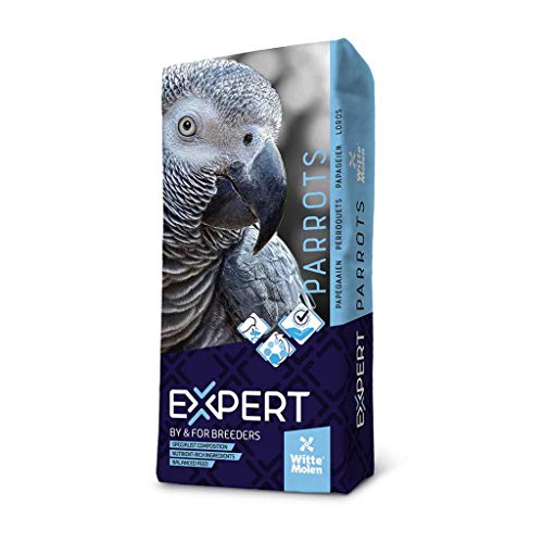 Witte Molen Expert Papageienfutter Grob 15 kg Futter für Aras und Großpapageien