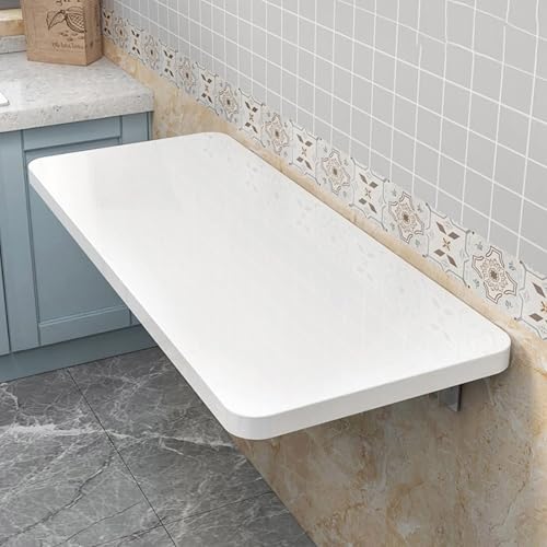 Table de cuisine murale pliable pour optimiser l'espace de préparation sans encombrer - 2