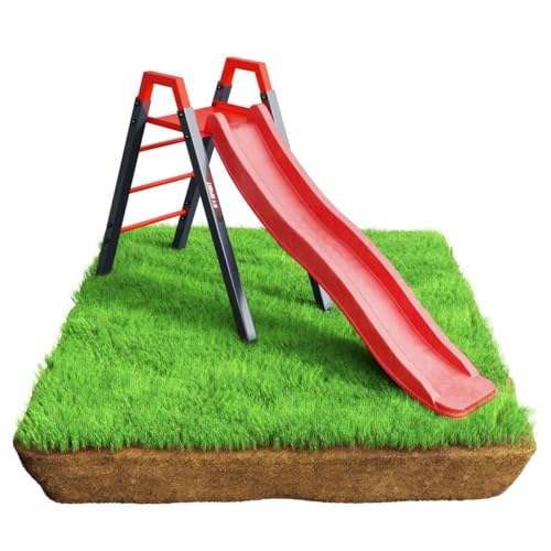 K-Sport: Kinderrutsche Outdoor, Kinderrutsche für den Garten, Gestell mit Rutsche, kompakte Kinderrutsche, für Kinder ab 3 Jahren
