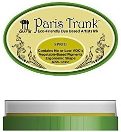 Eco Green Crafts Paris Trunk Dye-Based Artists Ink, Sprig