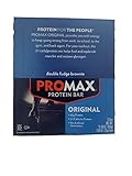 Promax Protein Bar Double Fudge Brownie - 12 - 2.64 oz (75 g) bars [31.68 oz (900 g)]