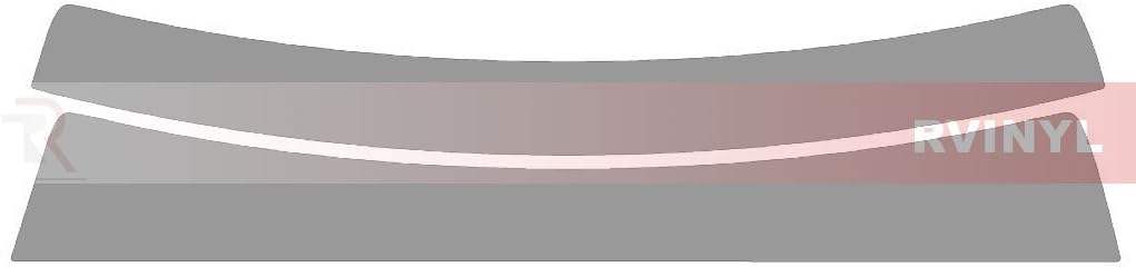 Rvinyl Window Tint Kit Compatible with Jeep Commander 2006-2010 - Windshield Strip Visor - 50%