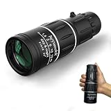 16X52 Monocular Telescope High Power HD Telescope for Adults with Dual Focus System, Waterproof...