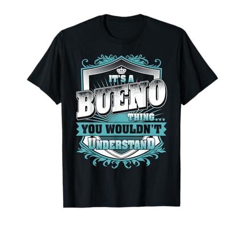 Es una cosa de BUENO que no entenderías Nombre Vintage Camiseta