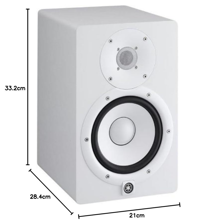 Amazon | ヤマハ HS7 スタジオモニター、ホワイト(ホワイト