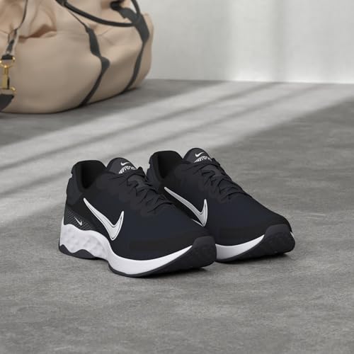 Nike Women's Renew Ride 3 Running Shoes, Black/White-Dk Smoke Grey, 9 M US2