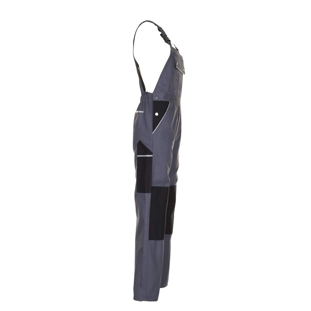 Planam Herren Canvas 320 Herren Latzhose Latzhose "Canvas 320" Größe 50 in kornblau (1er Pack)
