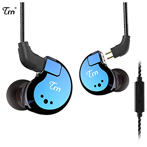 TRN V80 Hi-Fidelity Stereo Bass Headphone, 2 Balanced Armature and 2 Dynamic Driver