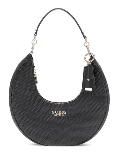 Sac GUESS Mirema Hobo Shoulder Bag Black pour vos journées de travail et soirées