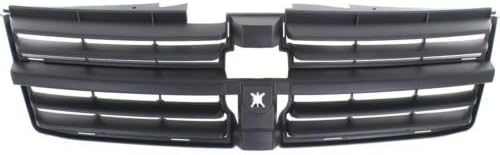 Grille Assembly Textured Dark Gray Shell and Insert For Dodge Grand Caravan 2008 2009 2010 - CH1200310