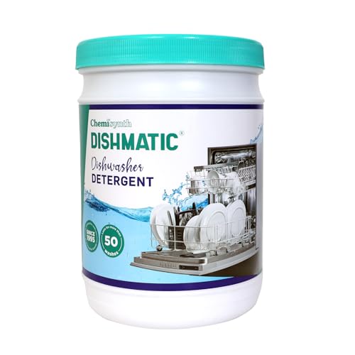 Image of Dishmatic Dishwasher Detergent Combo (4 kg), Automatic Dishwashing Powder for Spotless, Sparkling Clean Dishes & Glassware, Tough on Stains & Residue, Eco-Friendly (Pack of 4)