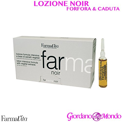 FIALE NOIR CAPELLI FARMAVITA FORFORA e ANTICADUTA
