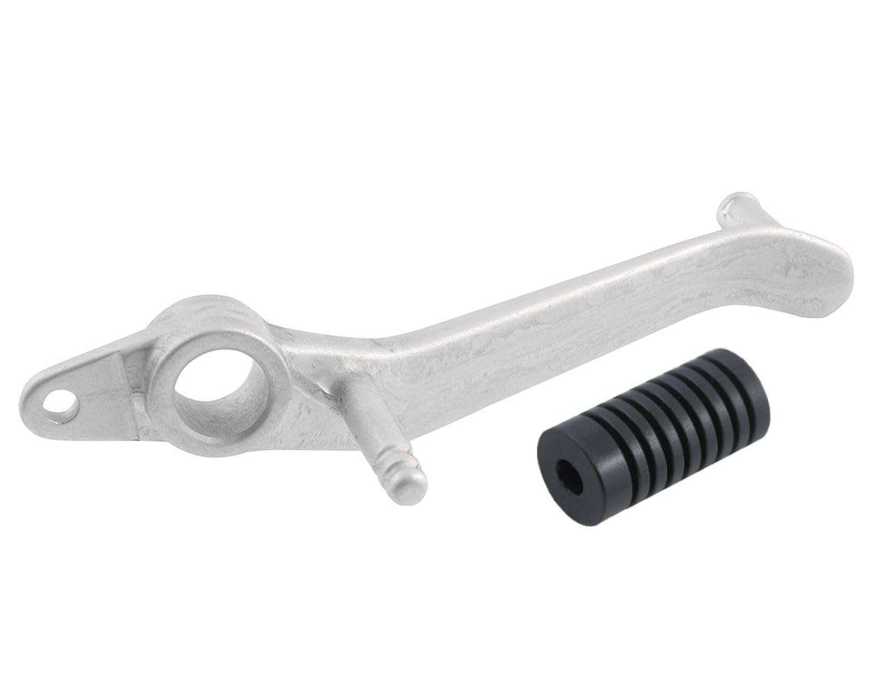 2EXTREME SET Bremspedal + Gummi kompatibel mit Yamaha MT125 Bj. 2014-2019 RE11 RE29 Fuß Bremshebel