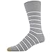 GOLDTOE Men's Stanton Crew Socks, Multipairs, Light Grey Assorted (6-Pairs), Large