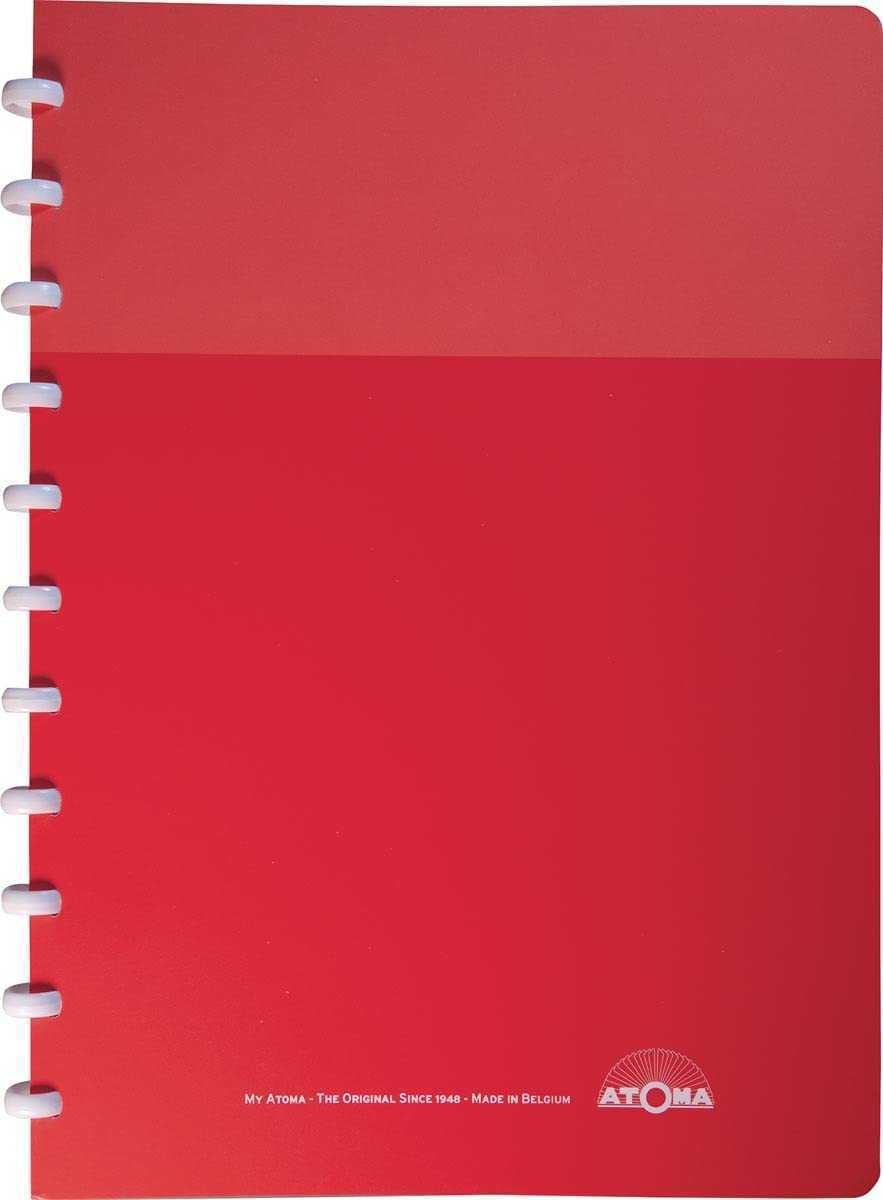 Atoma My Creative Atoma - Quaderno A4, 144 pagine a quadretti, 5 mm, colori assortiti, 10 pezzi