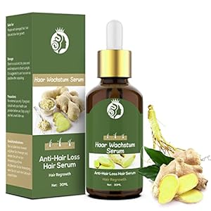 Sérum de crecimiento y antipérdida del cabello, acelera y promueve el crecimiento del pelo, más completo y más rápido – 30ML, unisex.