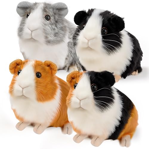 redaica 4pc Guinea Pig Plush Set