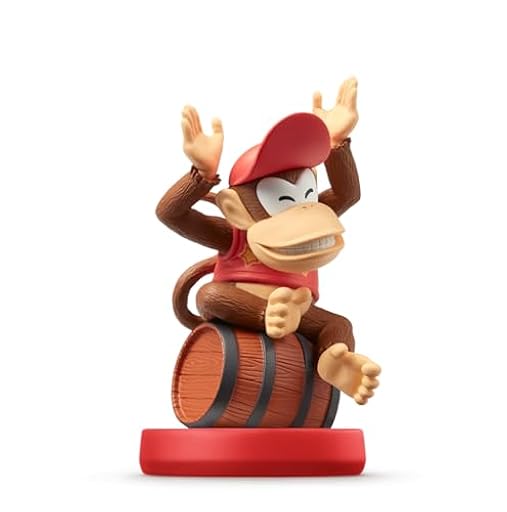 Nintendo - Figura amiibo Diddy Kong (Colección Mario) | Ya disponible en tu tienda friki favorita! En mundofriki.es!