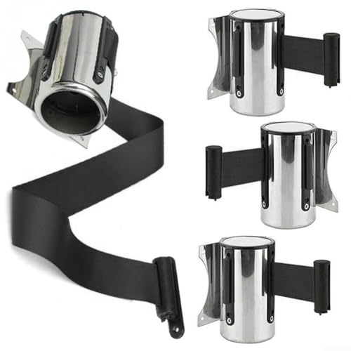 Ceinture d'isolation rétractable pour banque et école en acier