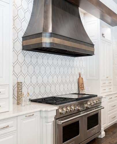 Akicon E90-36-MBG-WARM-OH Inch Range Hood Insert, Ultra Quiet Stainless Steel Ducted Insert/Built-In Kitchen Vent Hood With Powerful Suction, Dimmable Led Lights And Dishwasher Safe Filters, 600 Cfm thumb #2