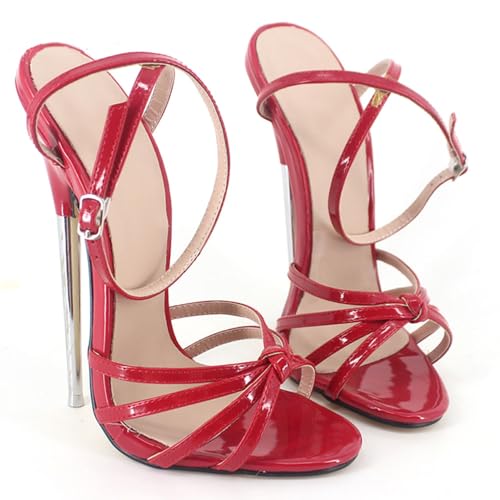 Sandales de scène pour shooting photo et danse en talon 18cm