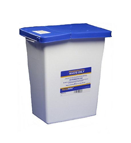 PT# 8860 PT# # 8860- Pharma Safety Containr wHinged 12 Gallon Ea by, Kendall Company