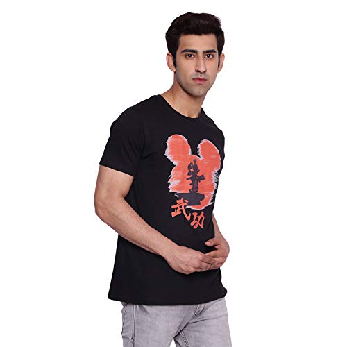 Image of Men's Regular Fit Round Neck Short Sleeves Knitted T-Shirt