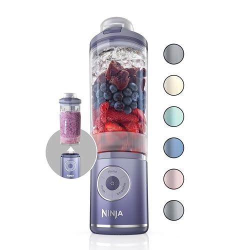 Ninja-Blast-Max-Portable-Blender-Twist-Go-Personal-Blender-Ninja-Blender-Smoothie-Blend-Ice-Crush-3-Programs-Cordless-22-oz-removable-Vessel-Dishwasher-Safe-Leakproof-Lavender-BC251LD Ninja Blast Max Portable Blender Twist Go Personal Blender Ninja Blender Smoothie Blend Ice Crush 3 Programs Cordless 22 oz removable Vessel Dishwasher Safe Leakproof Lavender BC251LD