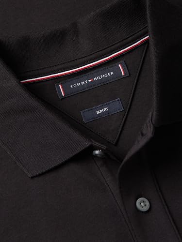 Image of Tommy Hilfiger Mens Short Sleeve Casual Polo Shirts in Regular Fit with Liquid Cotton