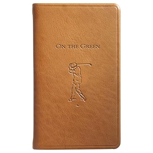 Graphic Image On The Green Golf Score Book