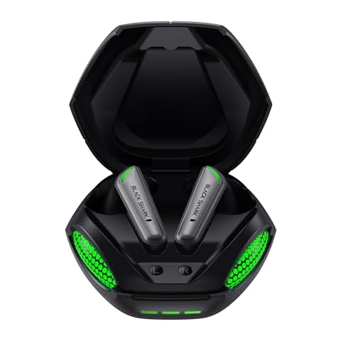 Black Shark Lucifer T7 TWS Bluetooth Earphons Wireless Bluetooth 5.3 Earbuds Game and Music Dual Mode Gaming Headset - Black Cover