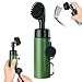 Oasser Pro Golf Club Brush Cleaner with Retractable Clip and Squeeze Water Bottle 10.5 Inches Holds 5.2 Ounces of Water, Essentials Golf Accessories for Men Women, Green