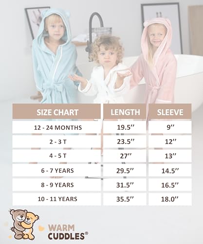 Warm Cuddles SUVELAM Premium Soft Bath Robe For Toddlers Babies Kids thumb #6