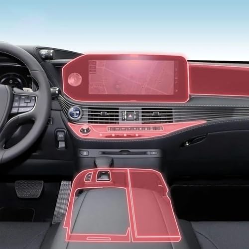 Film PPF habitacle Lexus LS 500 protection console mat pour trajets sereins 2021-2024