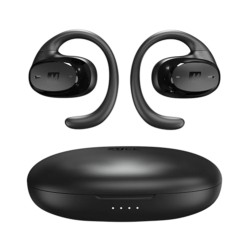 Image of MEE Audio AirHooks Pro True Wireless Open Ear Sports Headphones Bluetooth Earbuds - Comfortable Sweatproof Non-Isolating Headset Earphones for Safer Workouts & Running
