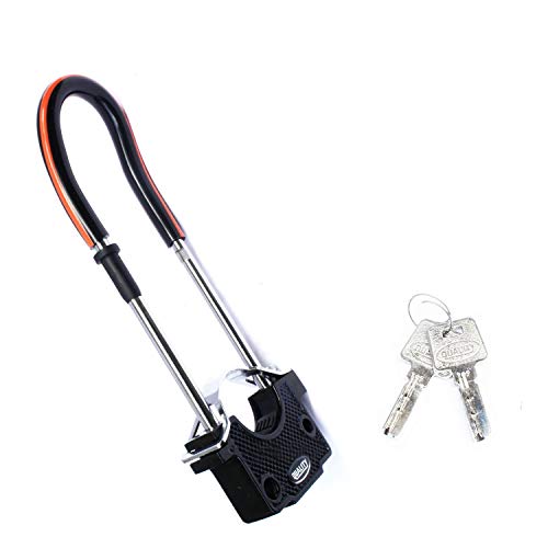 Image of Allextreme EXSSUSL Heavy Duty U Lock, Shocker Lock for with Transit Frame Mount Bracket