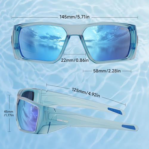 Image of Polarized Floating Fishing Sunglasses for Men Women