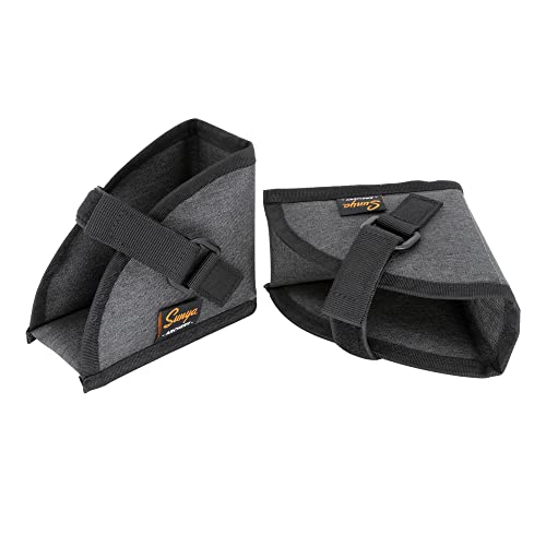 Sunya Compound Bow Cam Protectors Soft Or Hard Bow Case Cover Cam Guards Cam Pockets For Compound Bows Bag As Accessory (Grey) #TOP2